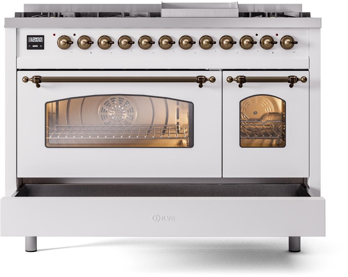 Ilve UP48FNMPWHB White Burnt