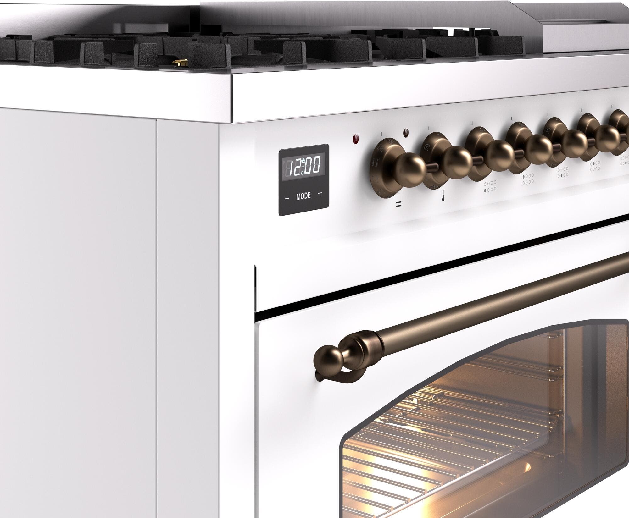 Ilve UP48FNMPWHB White Burnt