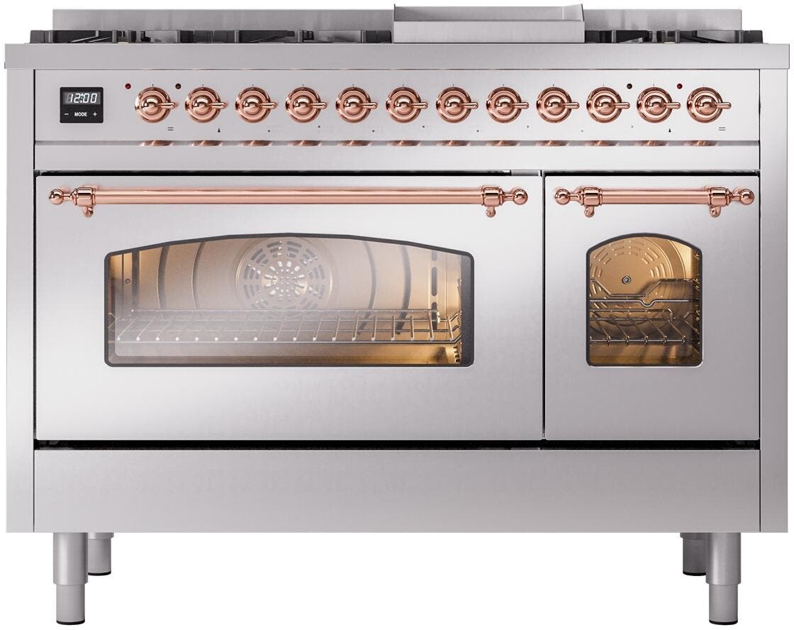 Ilve UP48FNMPSSP Stainless Steel Copper