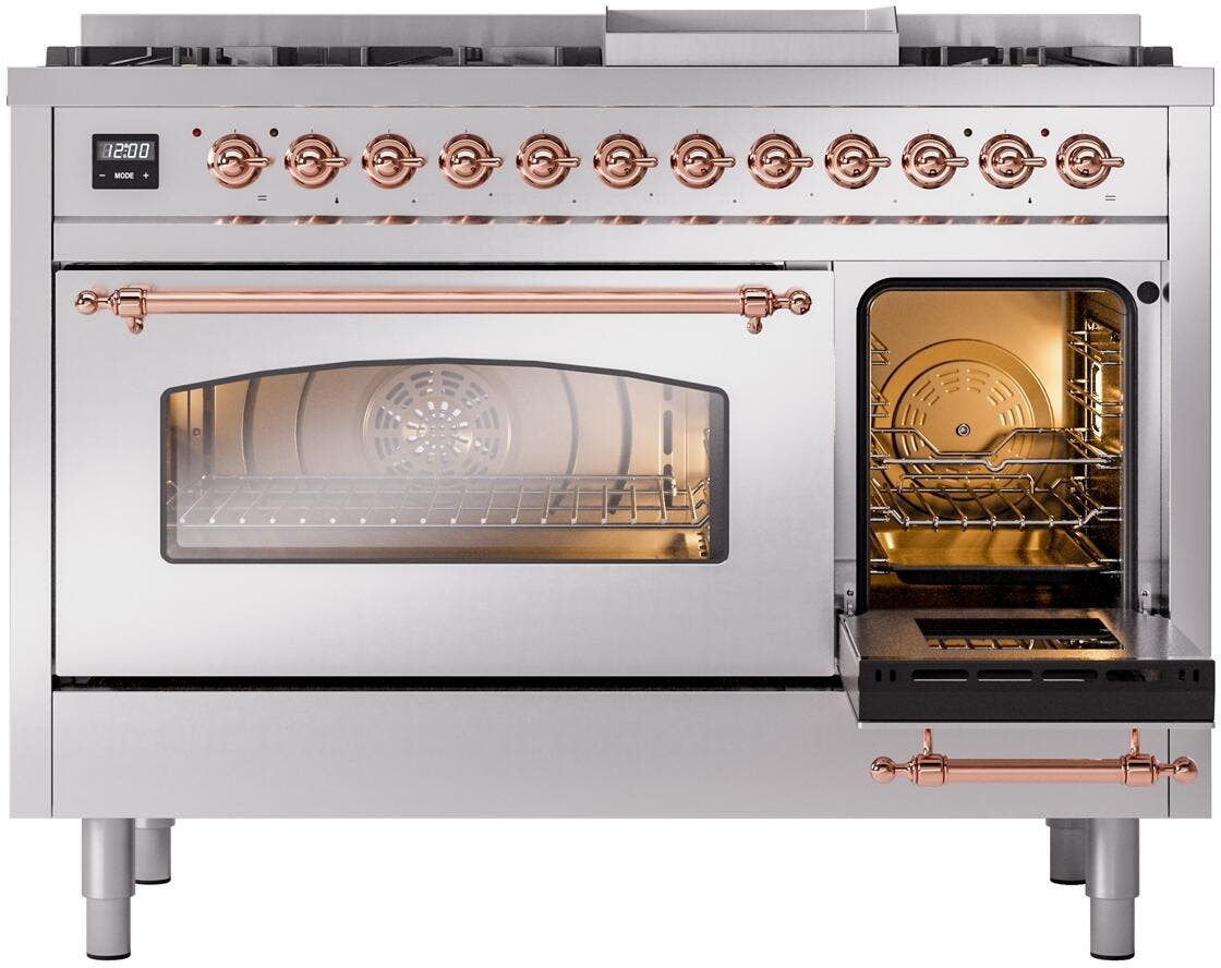 Ilve UP48FNMPSSP Stainless Steel Copper