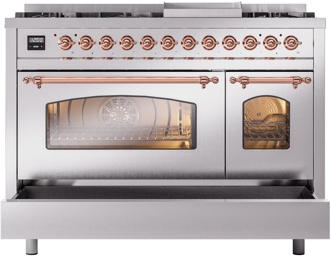 Ilve UP48FNMPSSP Stainless Steel Copper