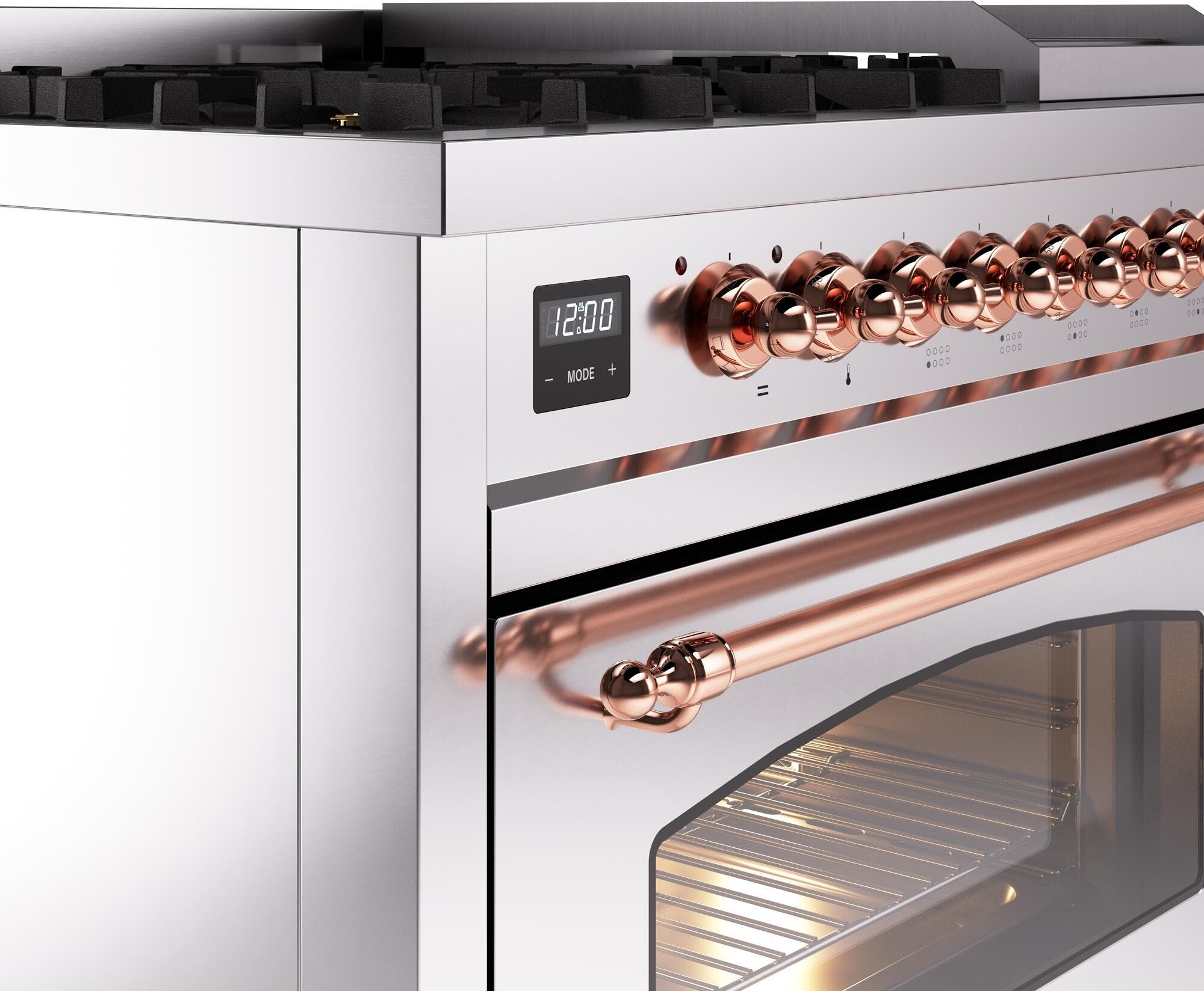 Ilve UP48FNMPSSP Stainless Steel Copper