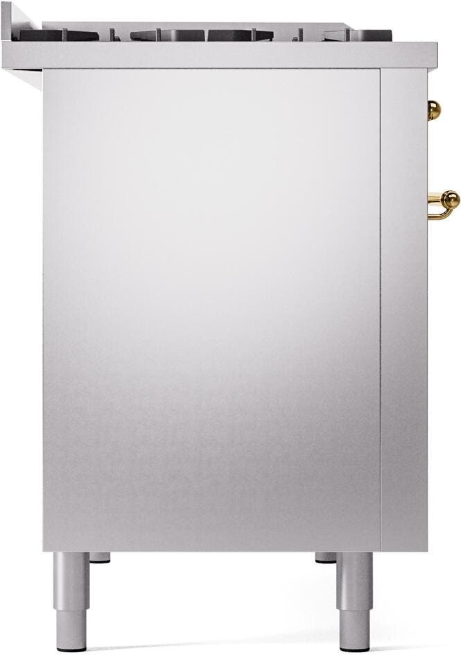 Ilve UP48FNMPSSG Stainless Steel Brass
