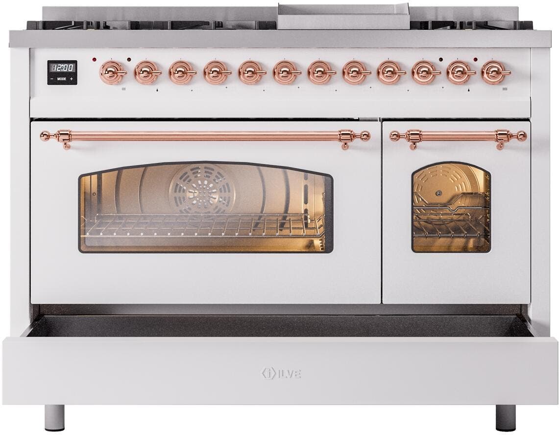Ilve UP48FNMPWHP White Copper
