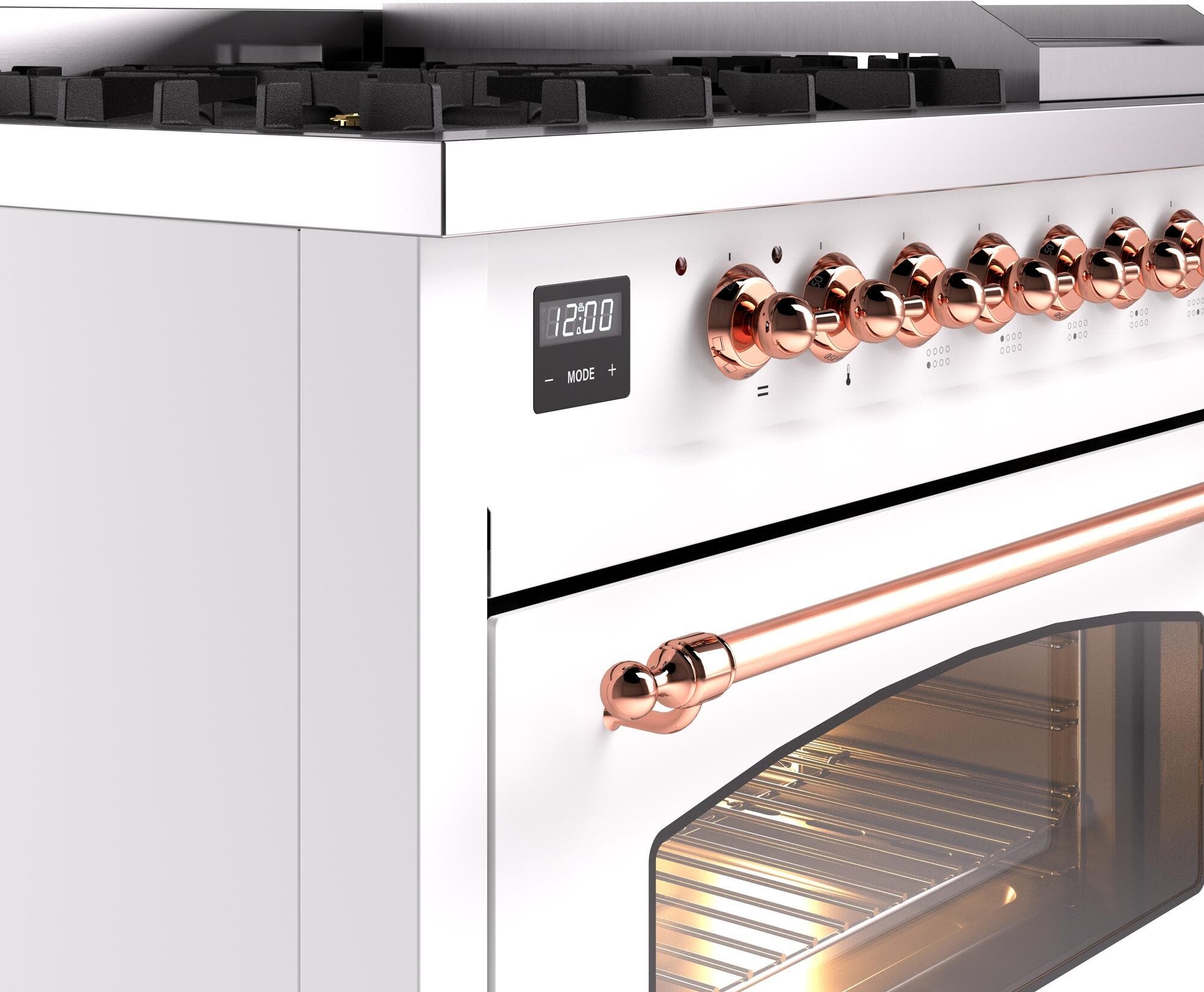 Ilve UP48FNMPWHP White Copper