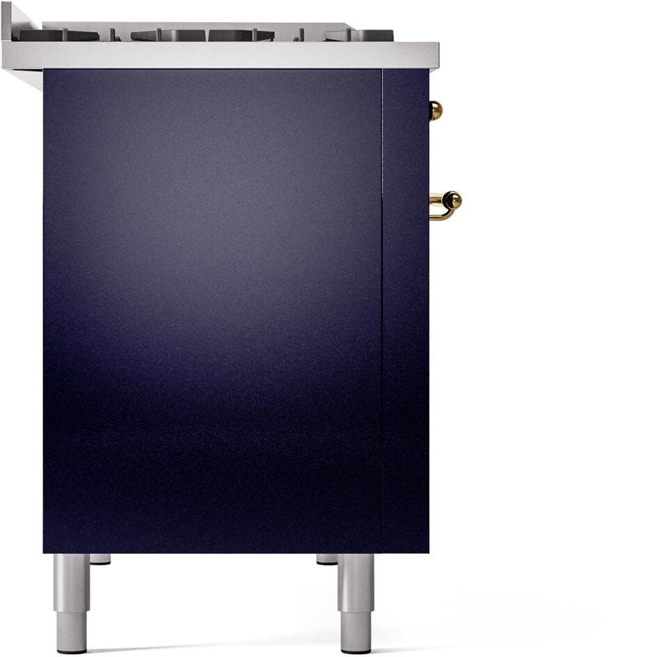 Ilve UP48FNMPMBG Midnight Blue Brass