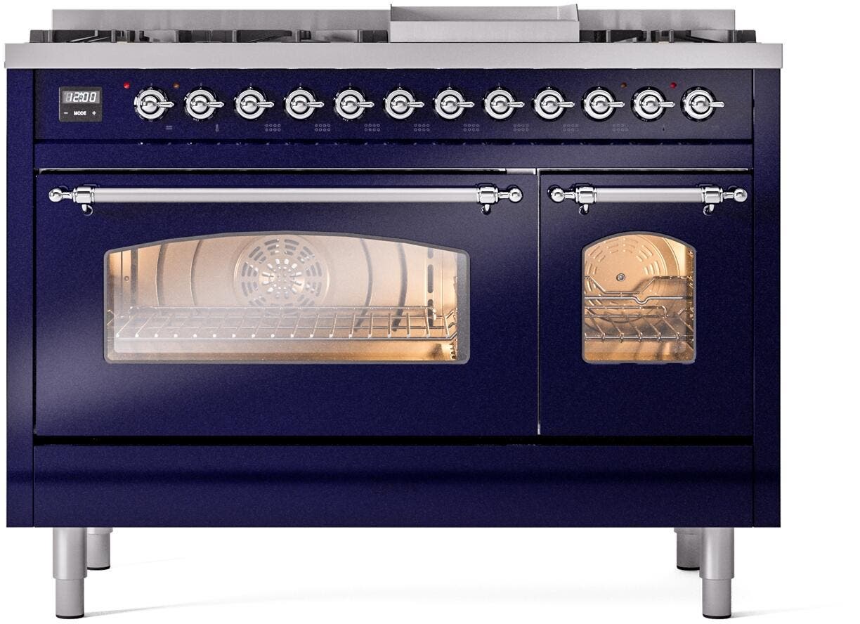 Ilve UP48FNMPMBC Midnight Blue Chrome