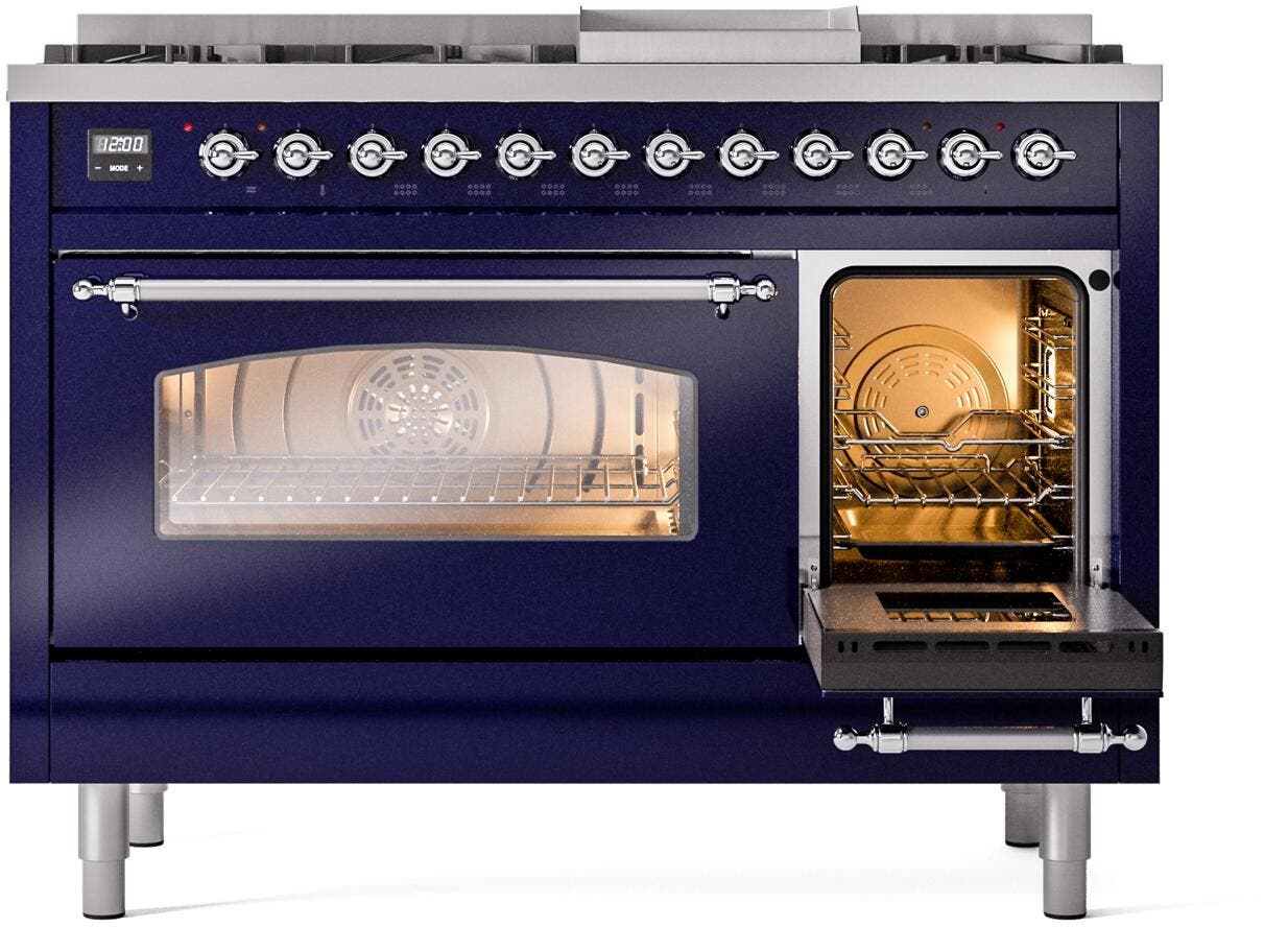 Ilve UP48FNMPMBC Midnight Blue Chrome