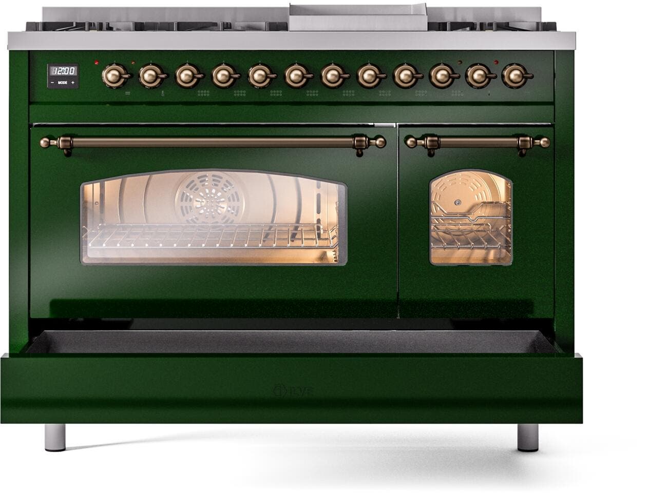 Ilve UP48FNMPEGB Emerald Green Burnt