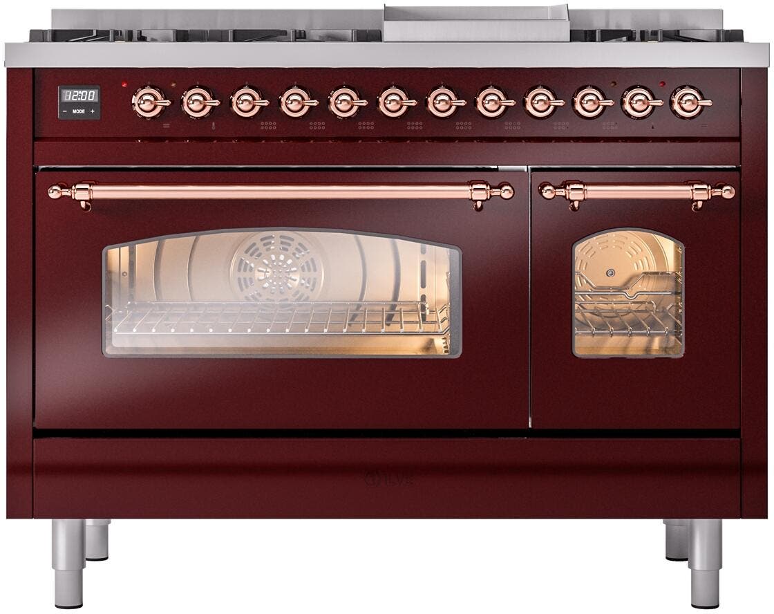 Ilve UP48FNMPBUP Burgundy Copper