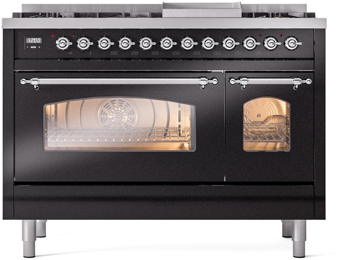 Ilve UP48FNMPBKC Black Chrome