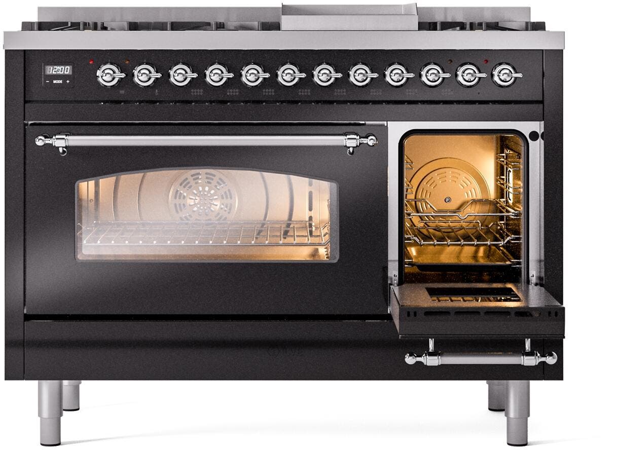 Ilve UP48FNMPBKC Black Chrome