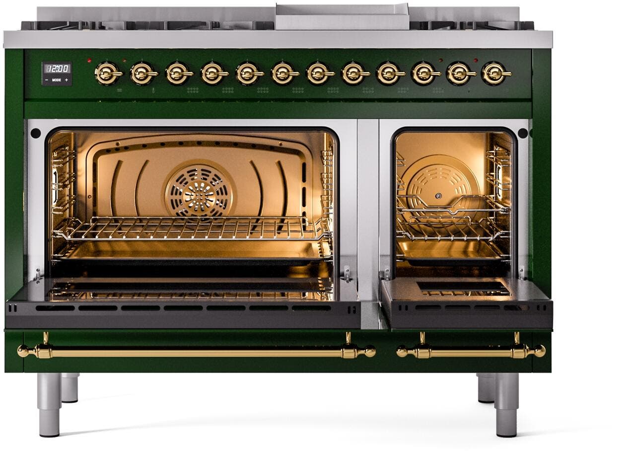 Ilve UP48FNMPEGG Emerald Green Brass
