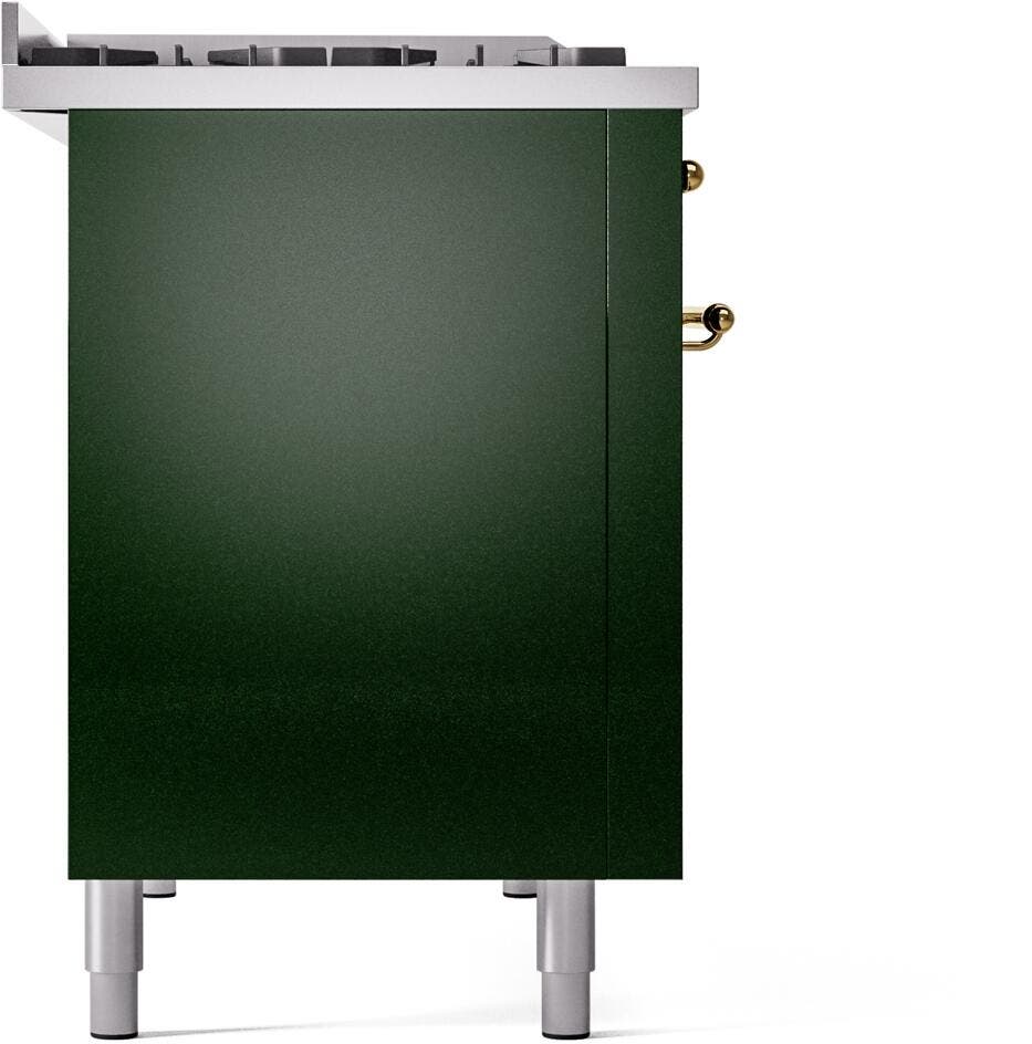 Ilve UP48FNMPEGG Emerald Green Brass