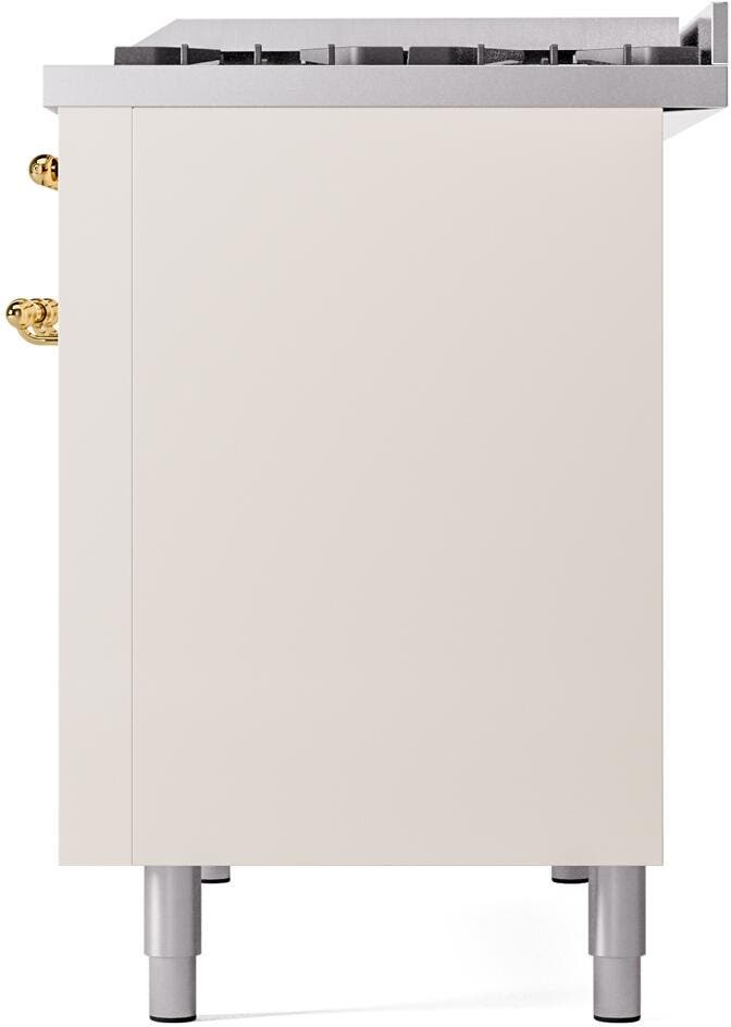 Ilve UP48FNMPAWG Antique White Brass