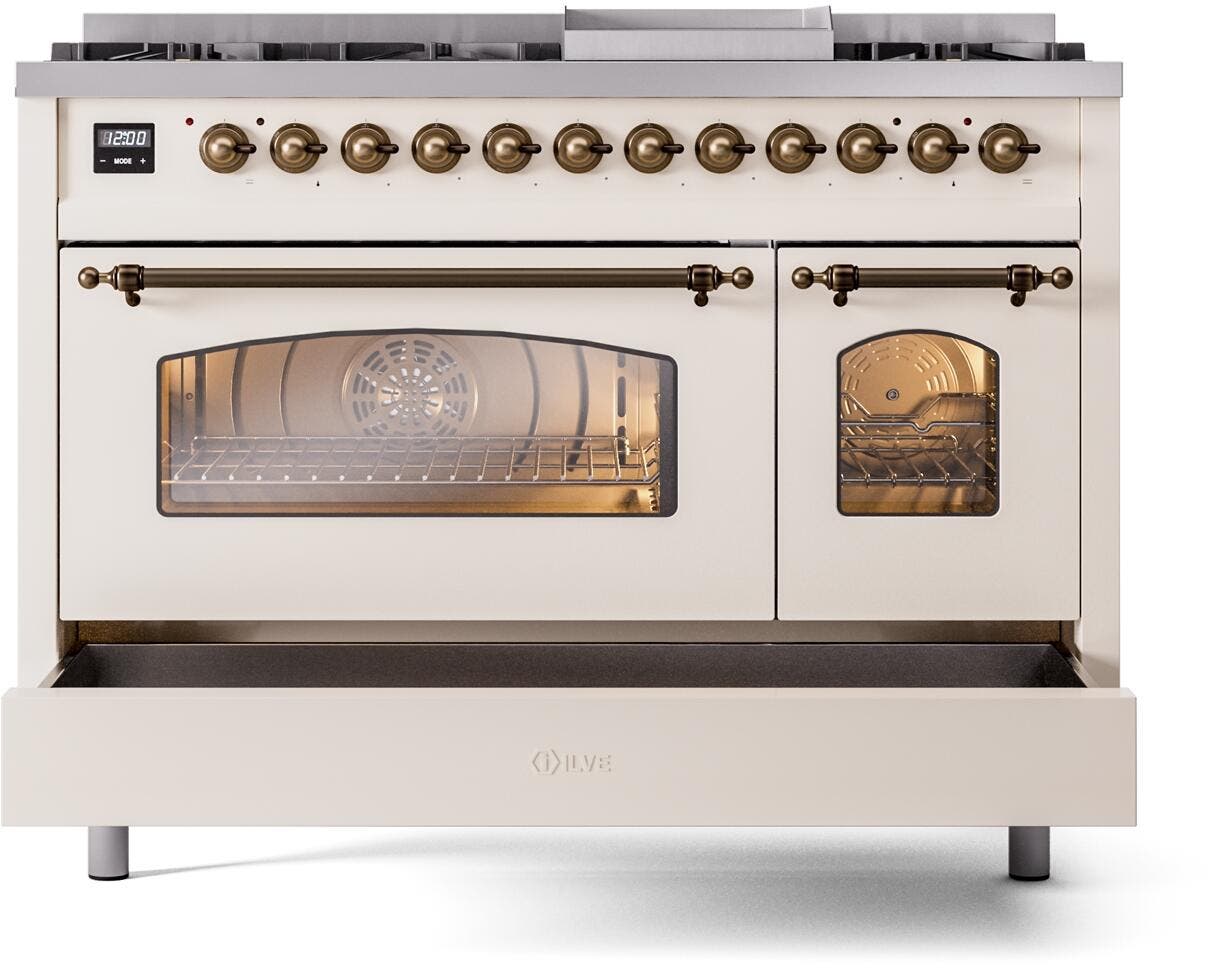 Ilve UP48FNMPAWB Antique White Burnt