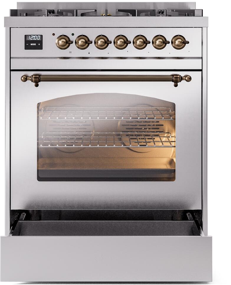 Ilve UP30NMPSSB Stainless Steel Burnt