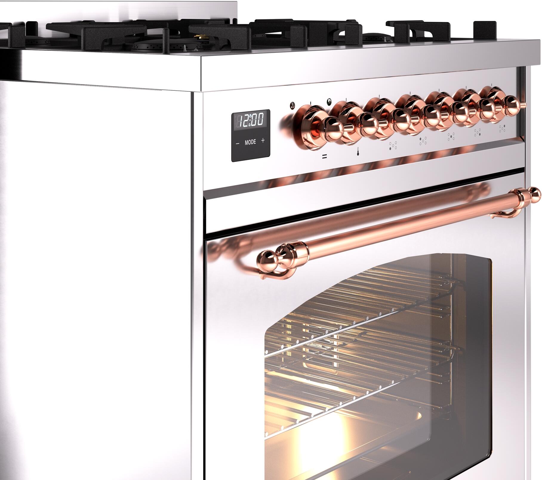 Ilve UP30NMPSSP Stainless Steel Copper