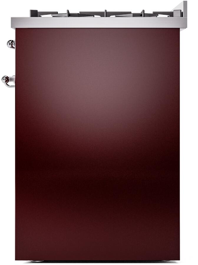 Ilve UP30NMPBUC Burgundy Chrome