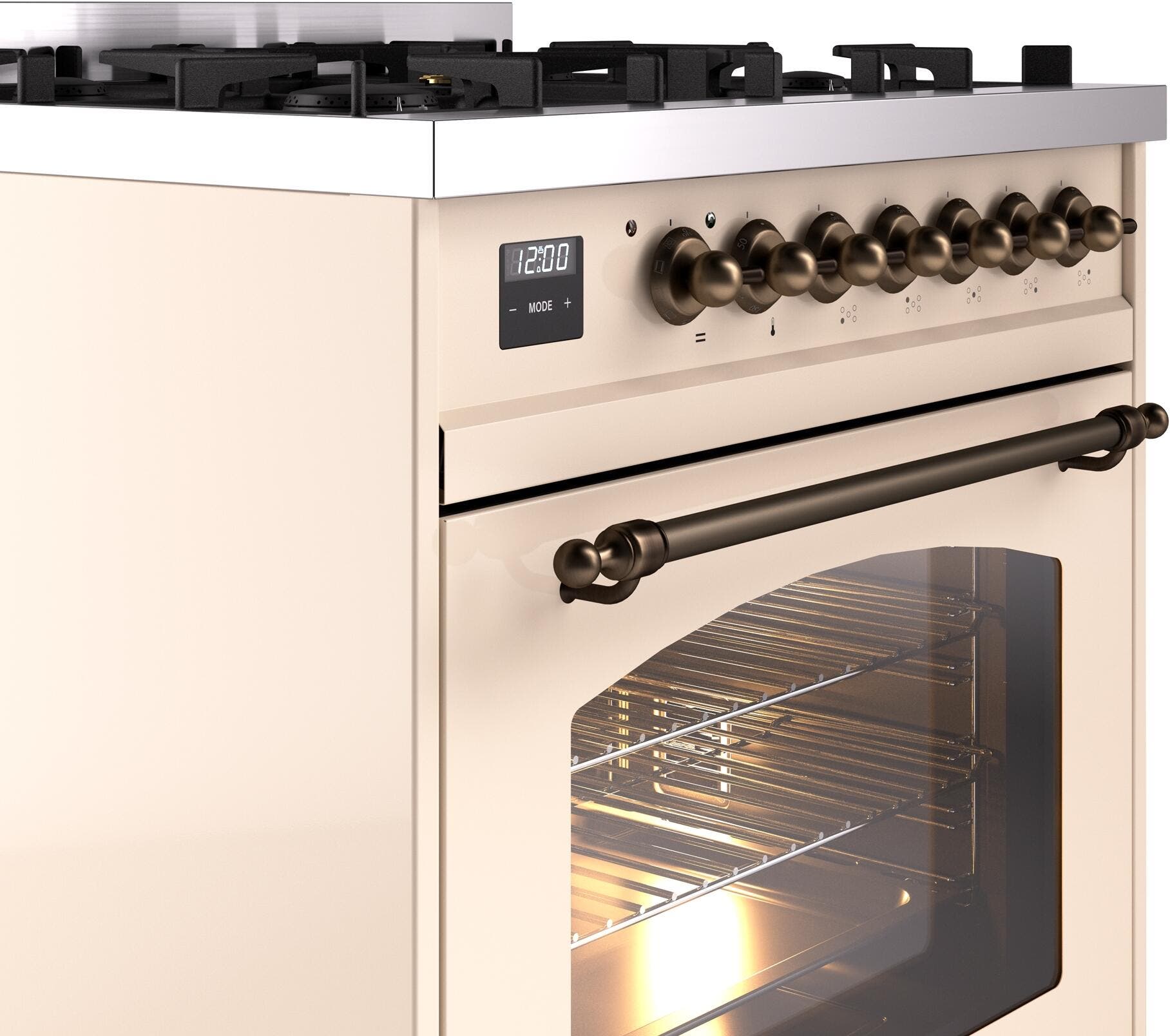 Ilve UP30NMPAWB Antique White Burnt