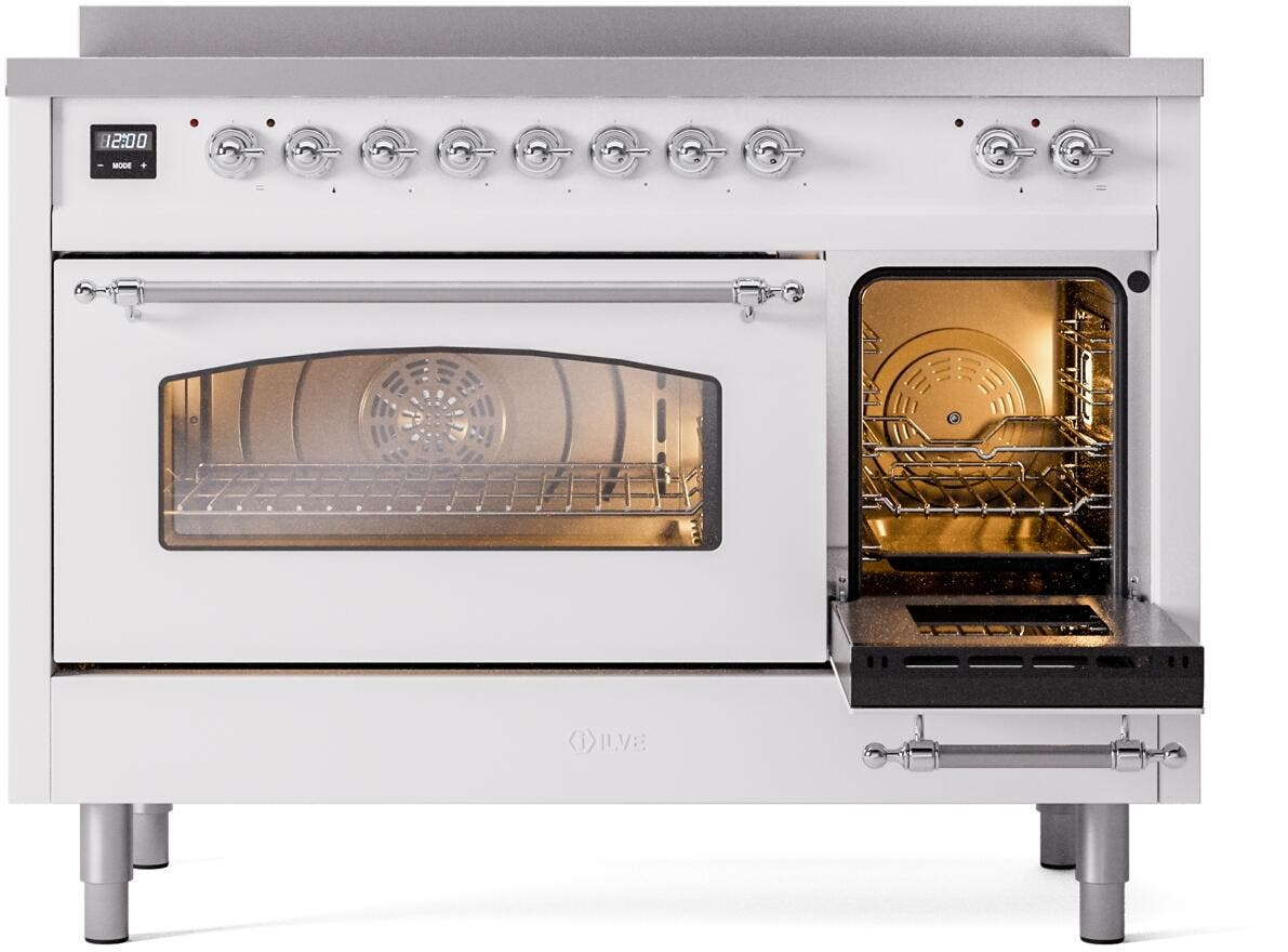 Ilve UPI486NMPWHC White Chrome