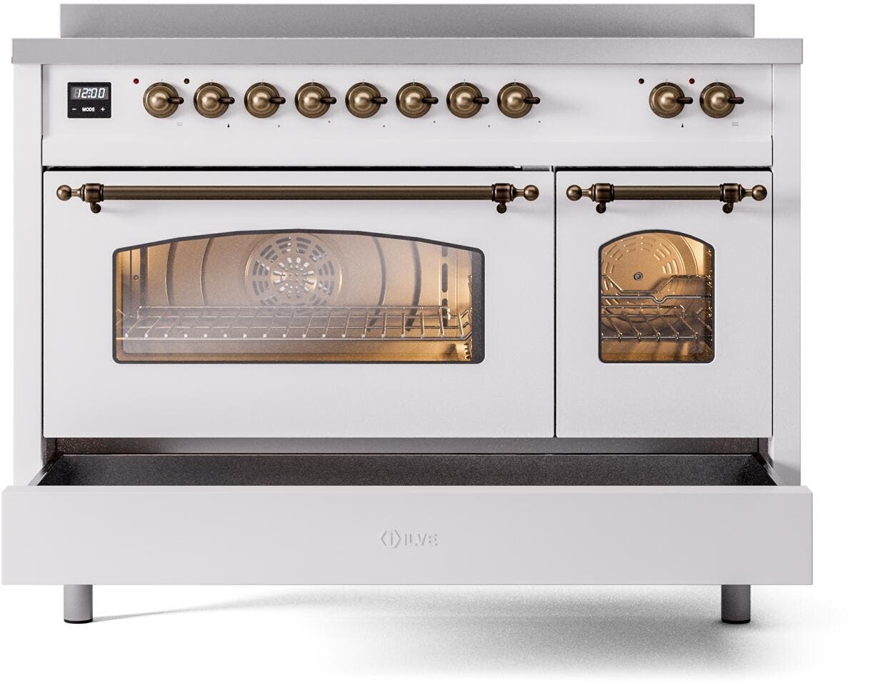 Ilve UPI486NMPWHB White Burnt