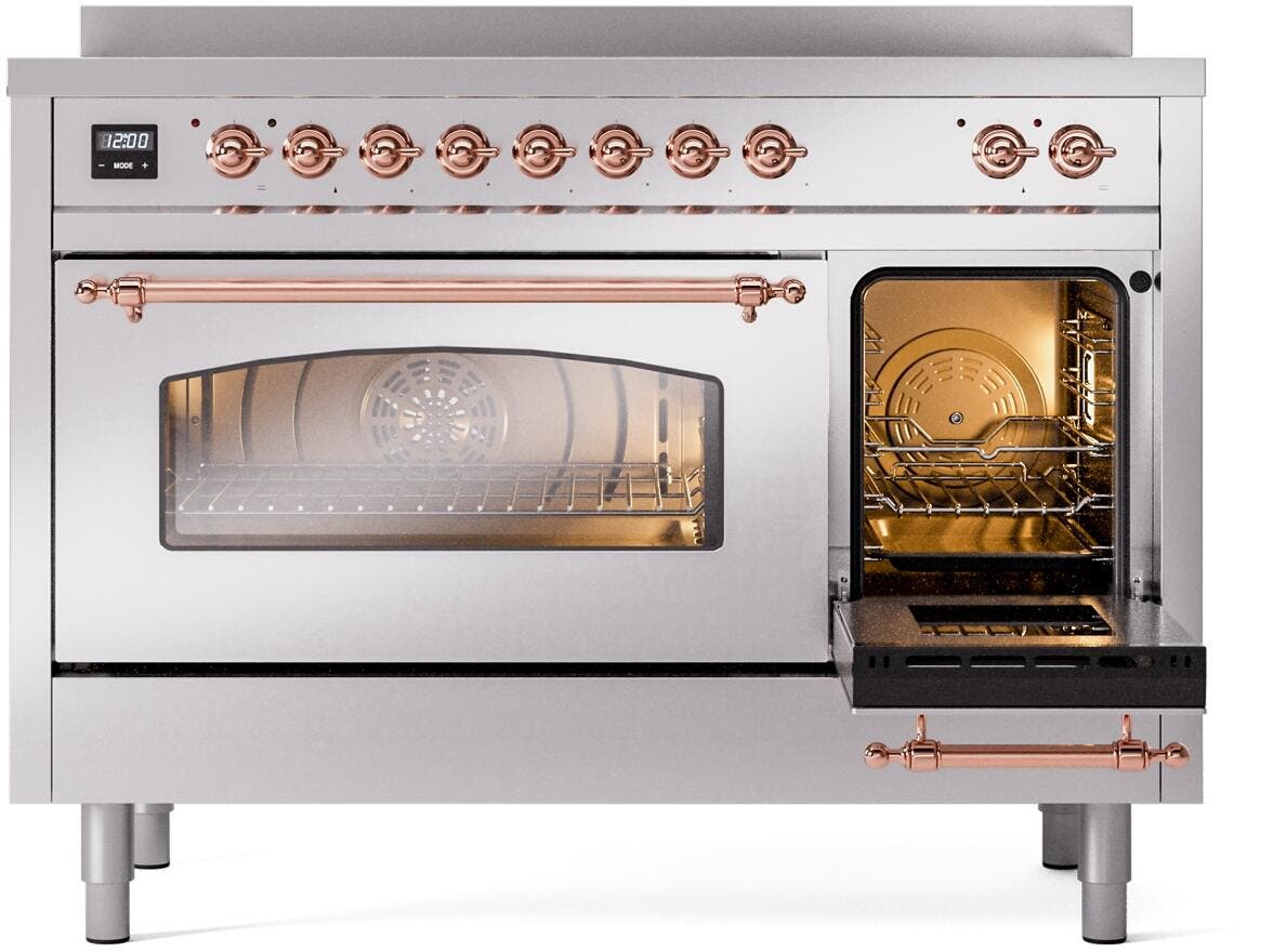 Ilve UPI486NMPSSP Stainless Steel Copper