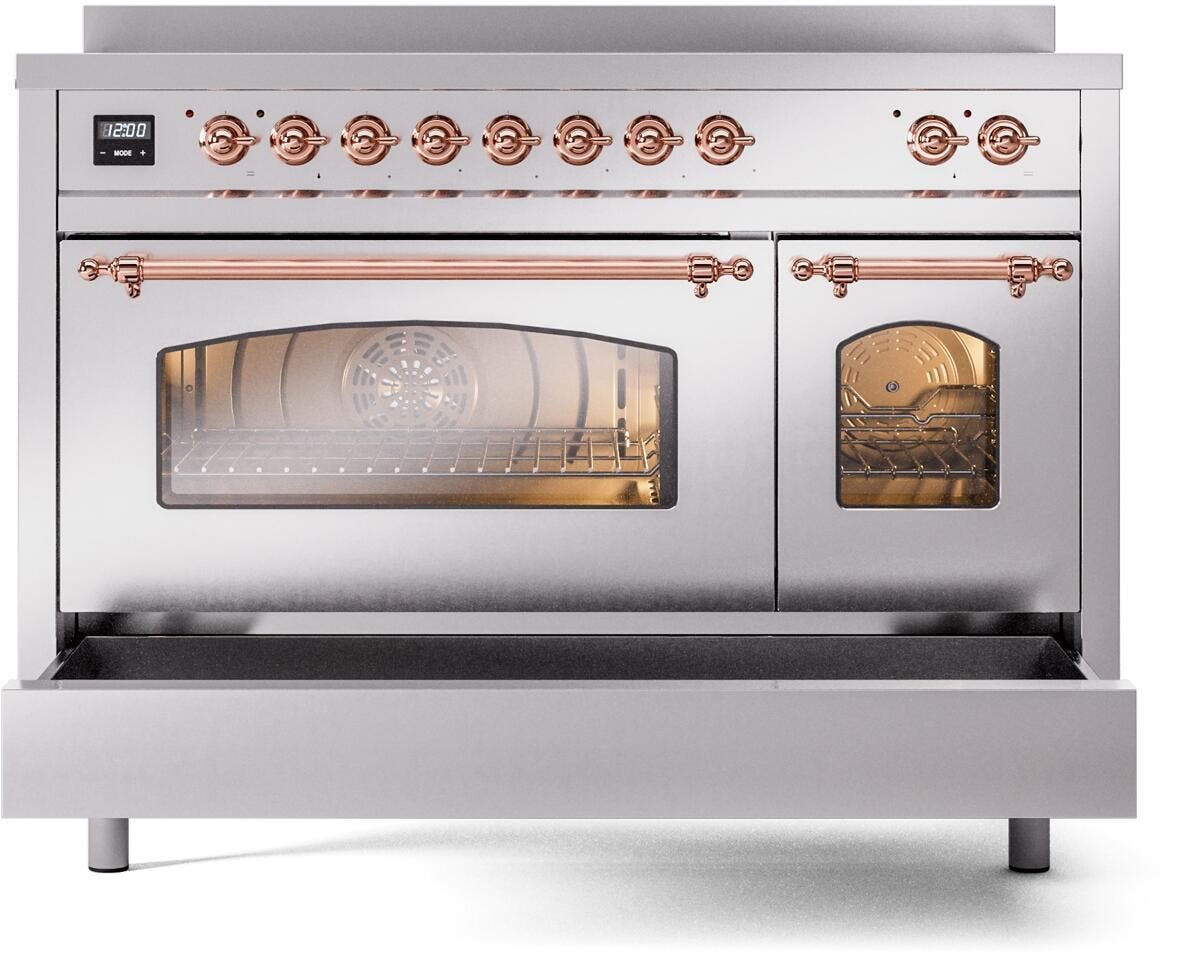 Ilve UPI486NMPSSP Stainless Steel Copper