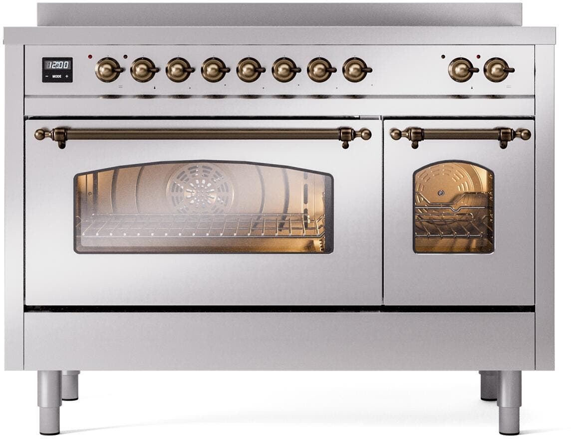 Ilve UPI486NMPSSB Stainless Steel Burnt