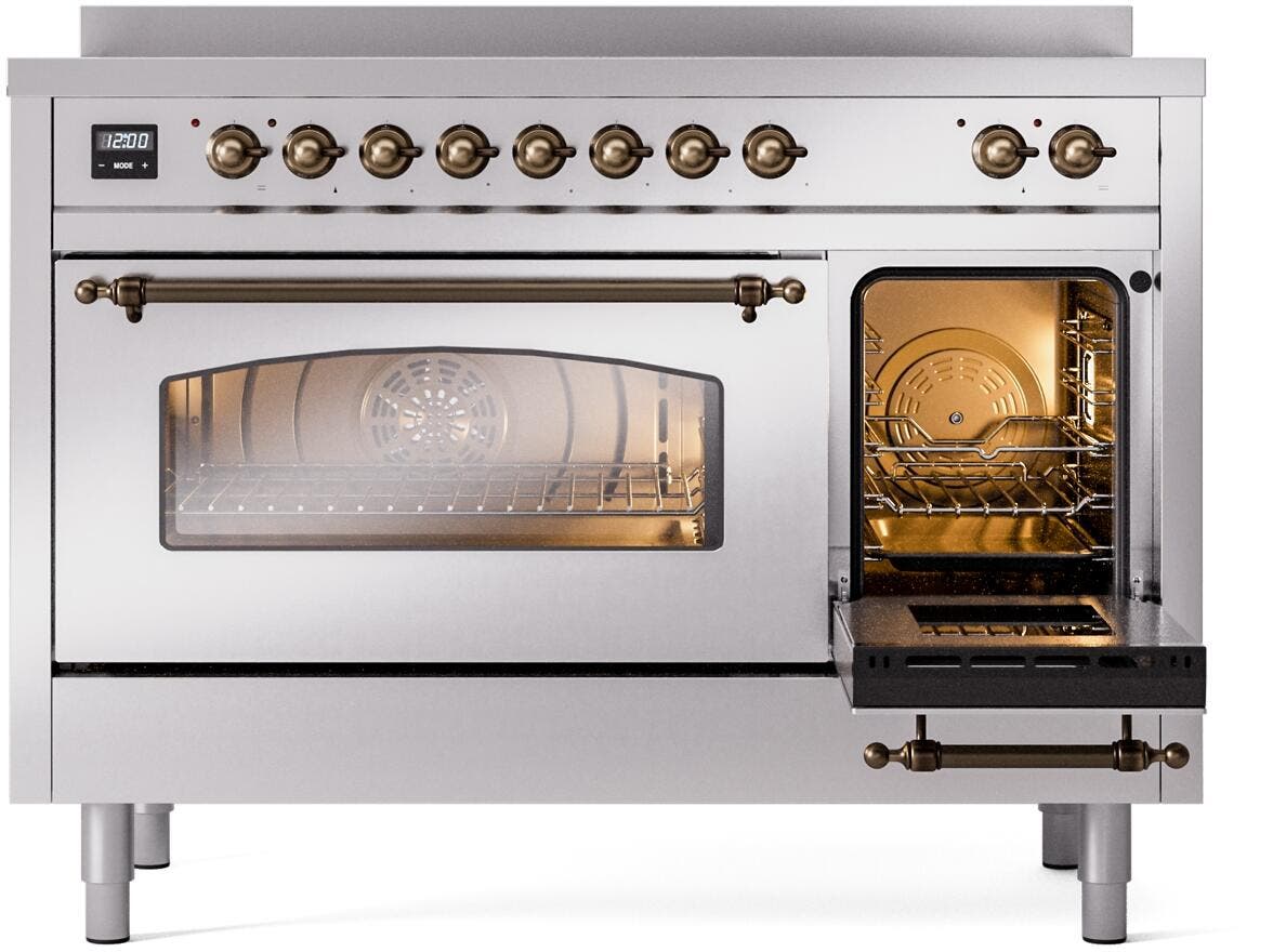 Ilve UPI486NMPSSB Stainless Steel Burnt