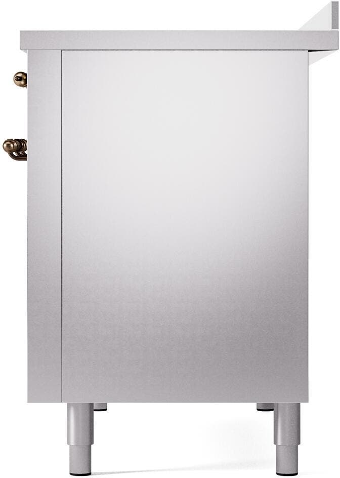 Ilve UPI486NMPSSB Stainless Steel Burnt