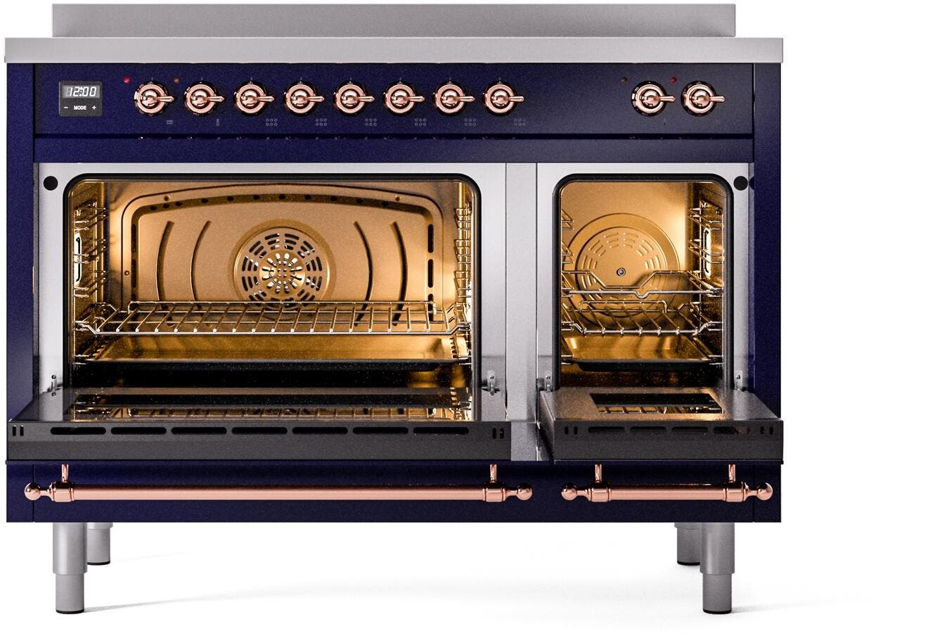 Ilve UPI486NMPMBP Midnight Blue Copper