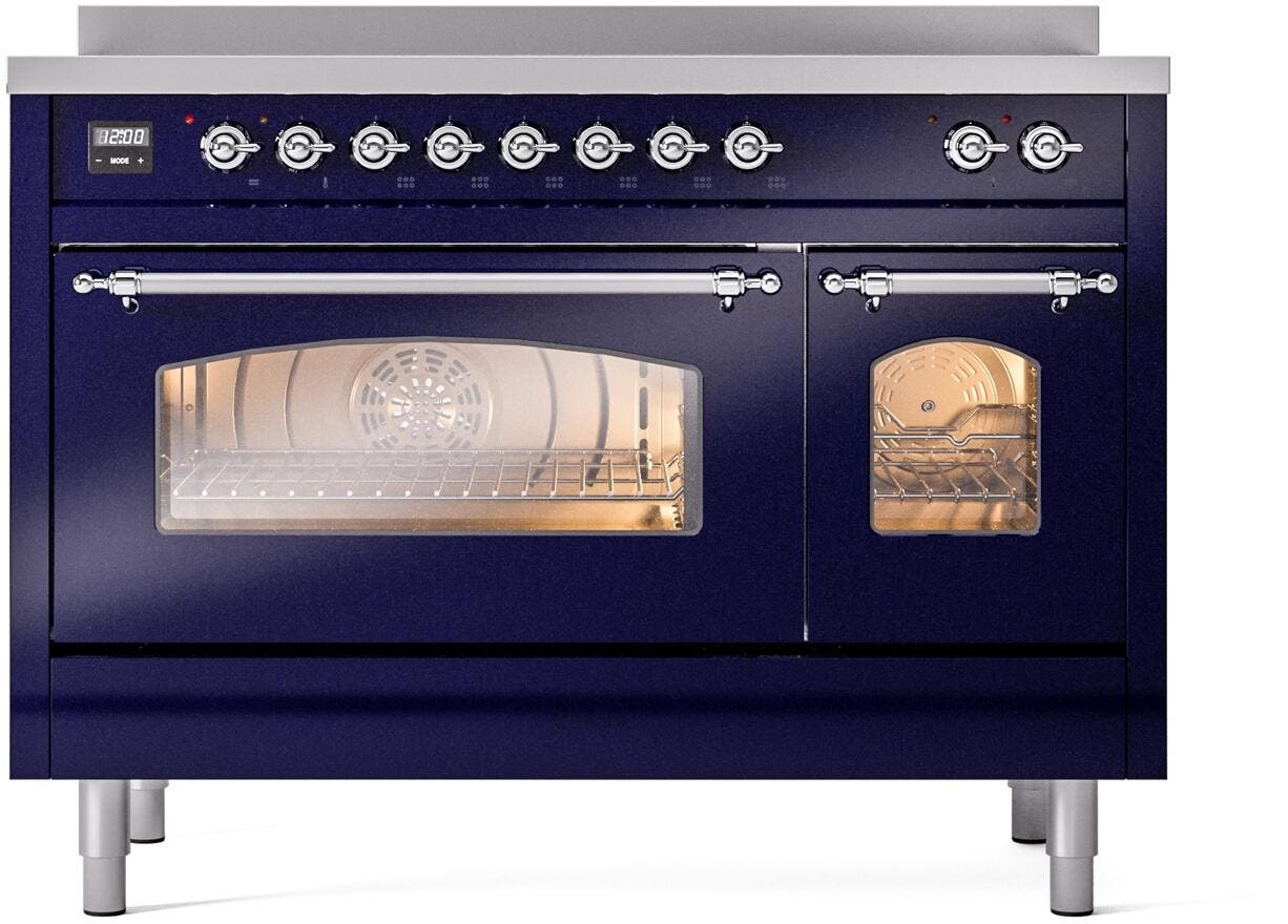 Ilve UPI486NMPMBC Midnight Blue Chrome