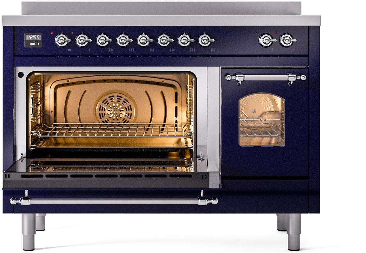 Ilve UPI486NMPMBC Midnight Blue Chrome