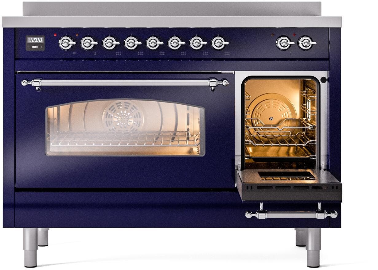 Ilve UPI486NMPMBC Midnight Blue Chrome