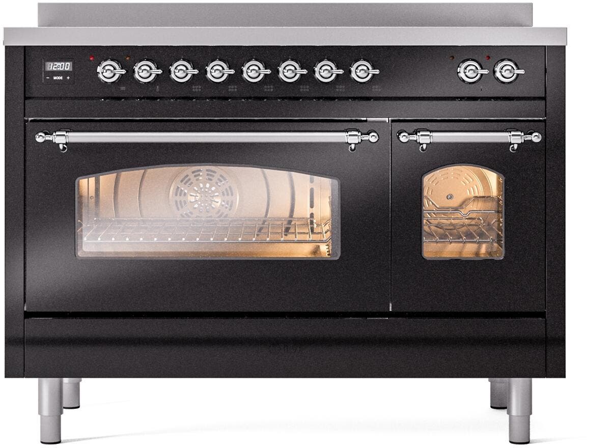 Ilve UPI486NMPBKC Black Chrome