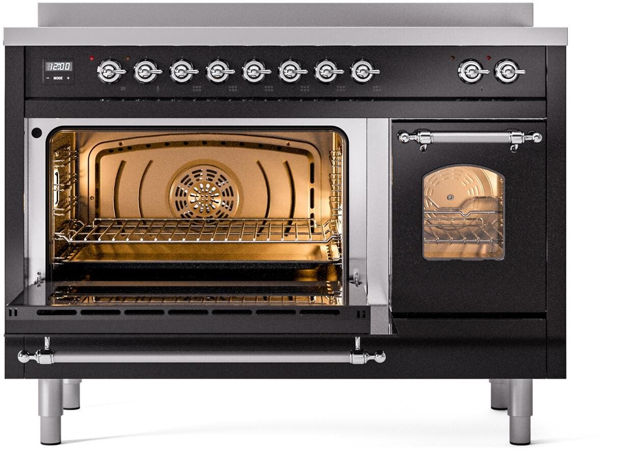 Ilve UPI486NMPBKC Black Chrome