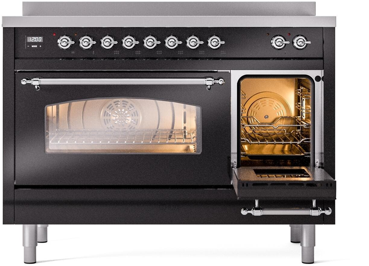 Ilve UPI486NMPBKC Black Chrome