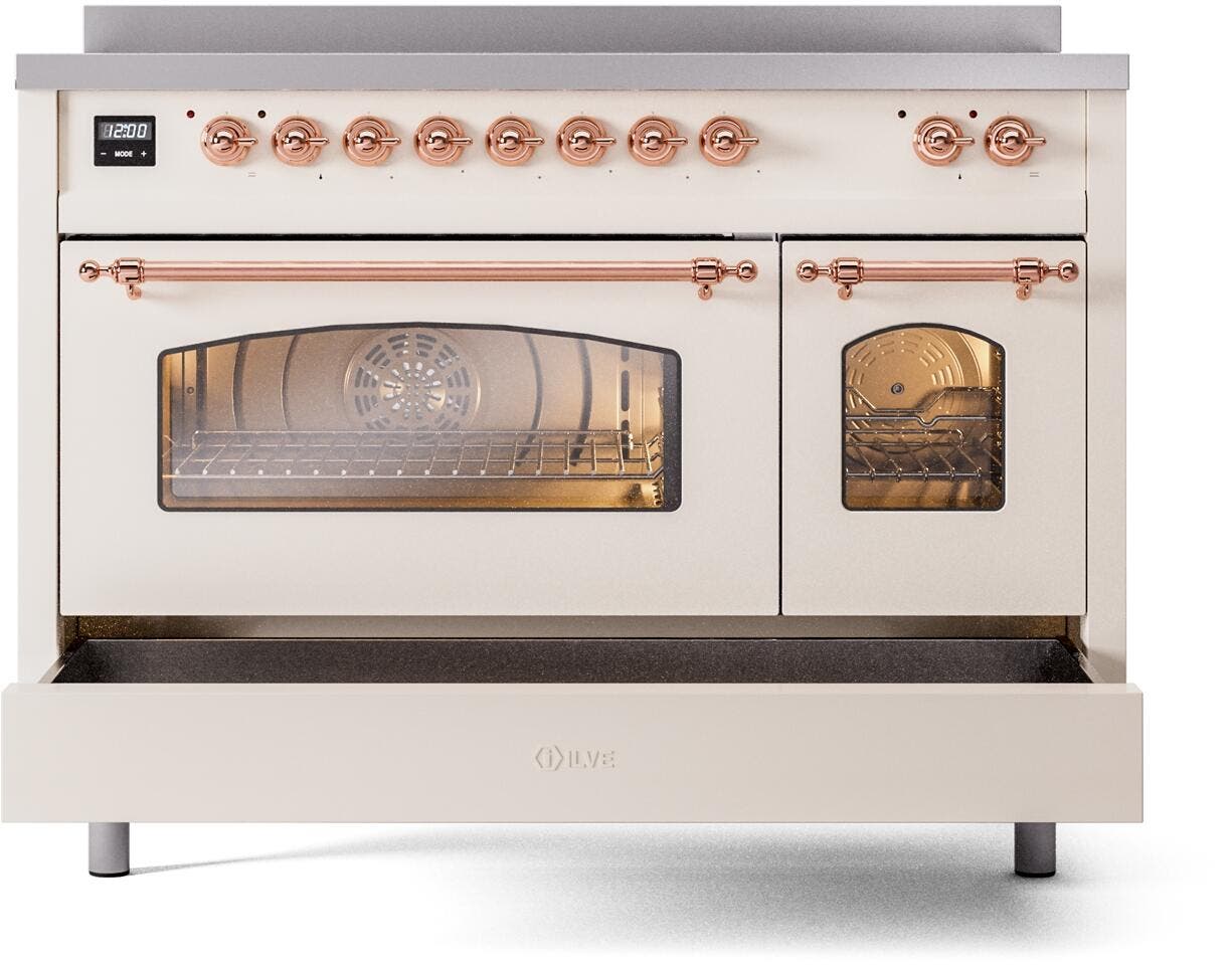 Ilve UPI486NMPAWP Antique White Copp