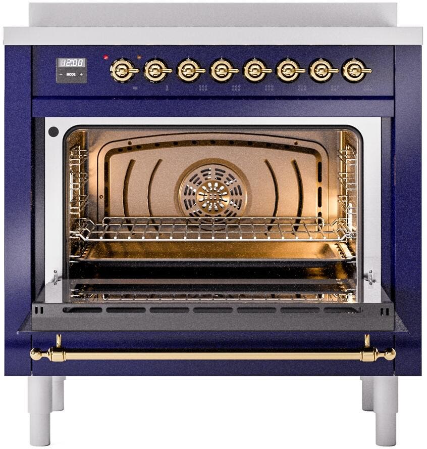 Ilve UPI366NMPMBG Midnight Blue Brass