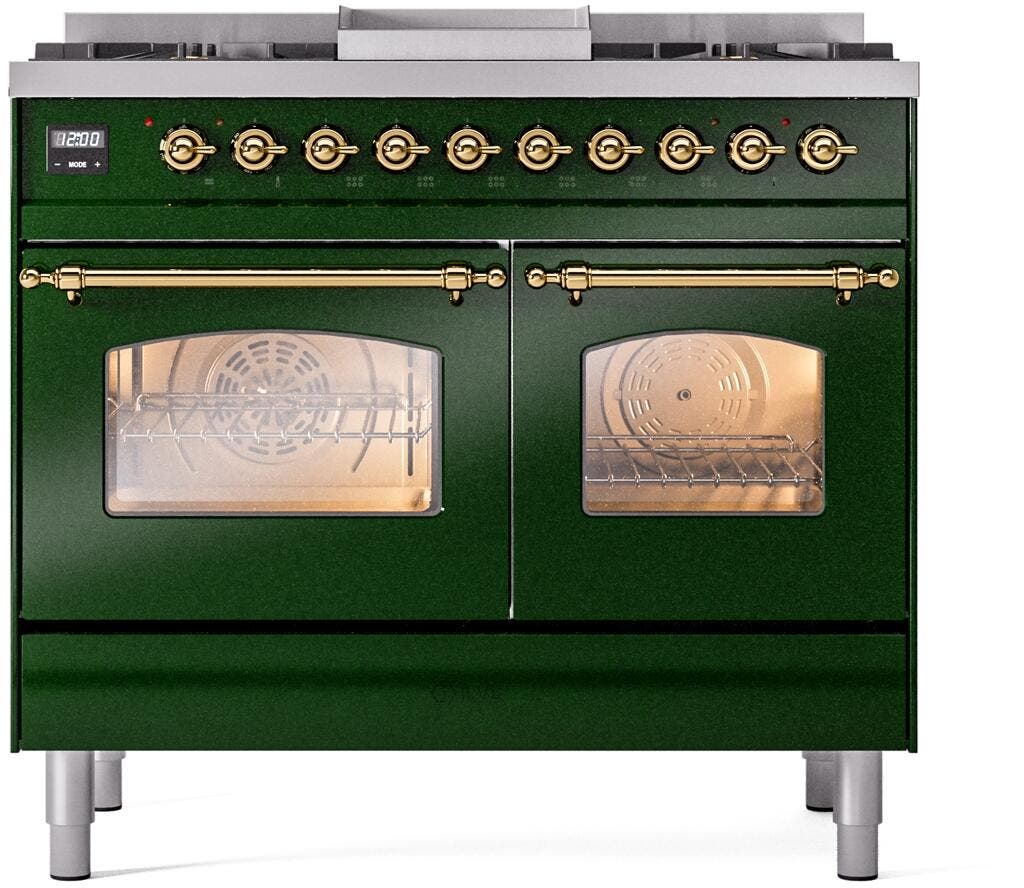 Ilve UPD40FNMPEGG Emerald Green Brass