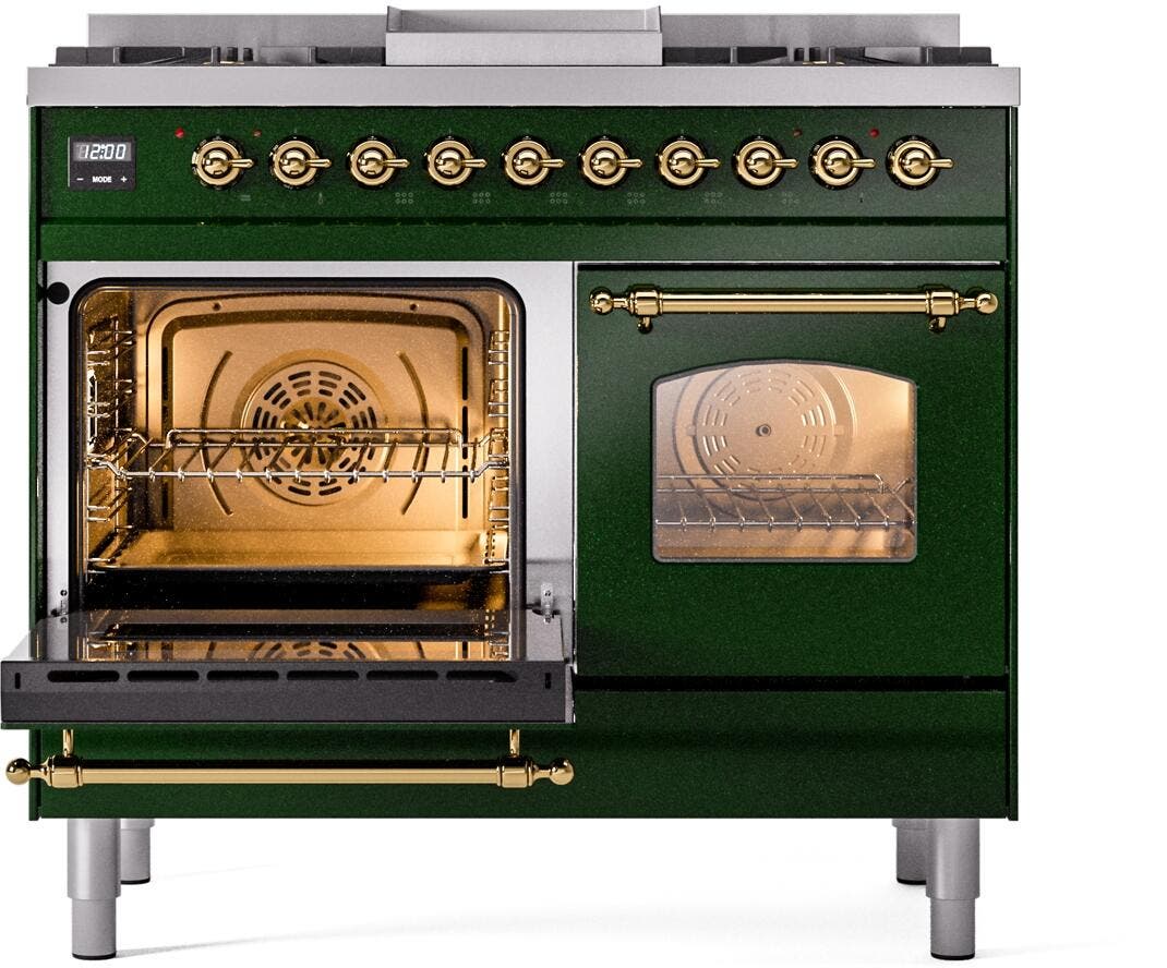 Ilve UPD40FNMPEGG Emerald Green Brass
