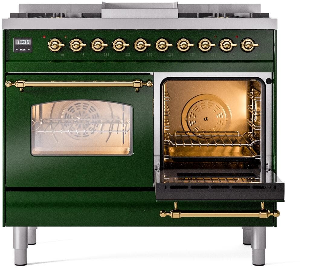 Ilve UPD40FNMPEGG Emerald Green Brass
