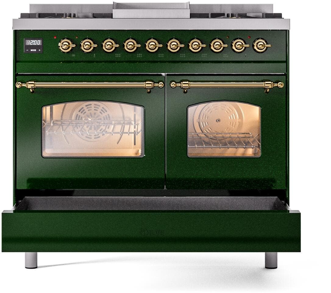 Ilve UPD40FNMPEGG Emerald Green Brass