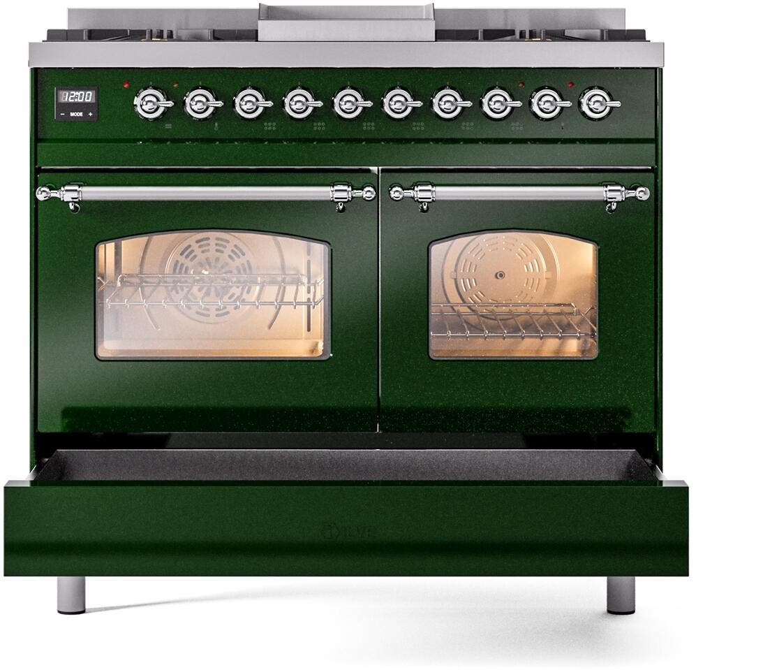Ilve UPD40FNMPEGC Emerald Green Chrome