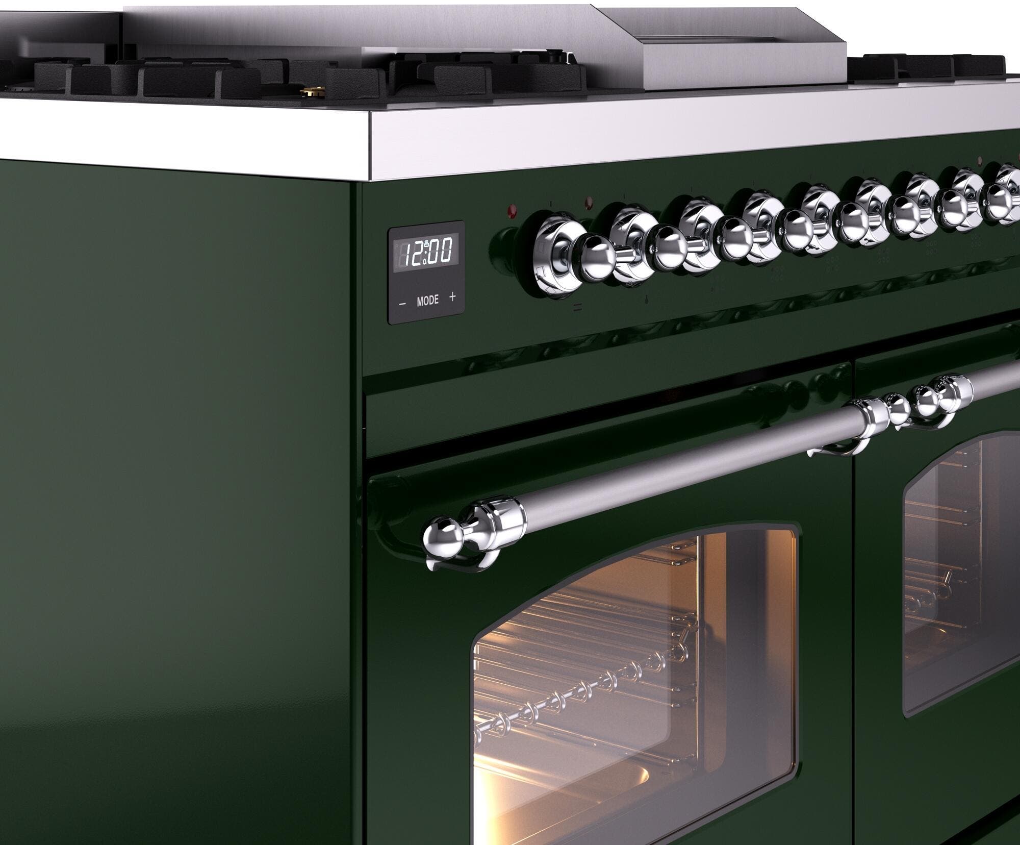 Ilve UPD40FNMPEGC Emerald Green Chrome