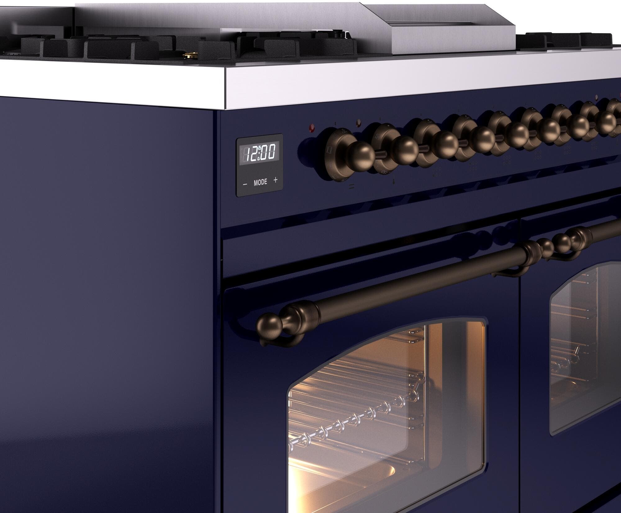 Ilve UPD40FNMPMBB Midnight Blue Burnt