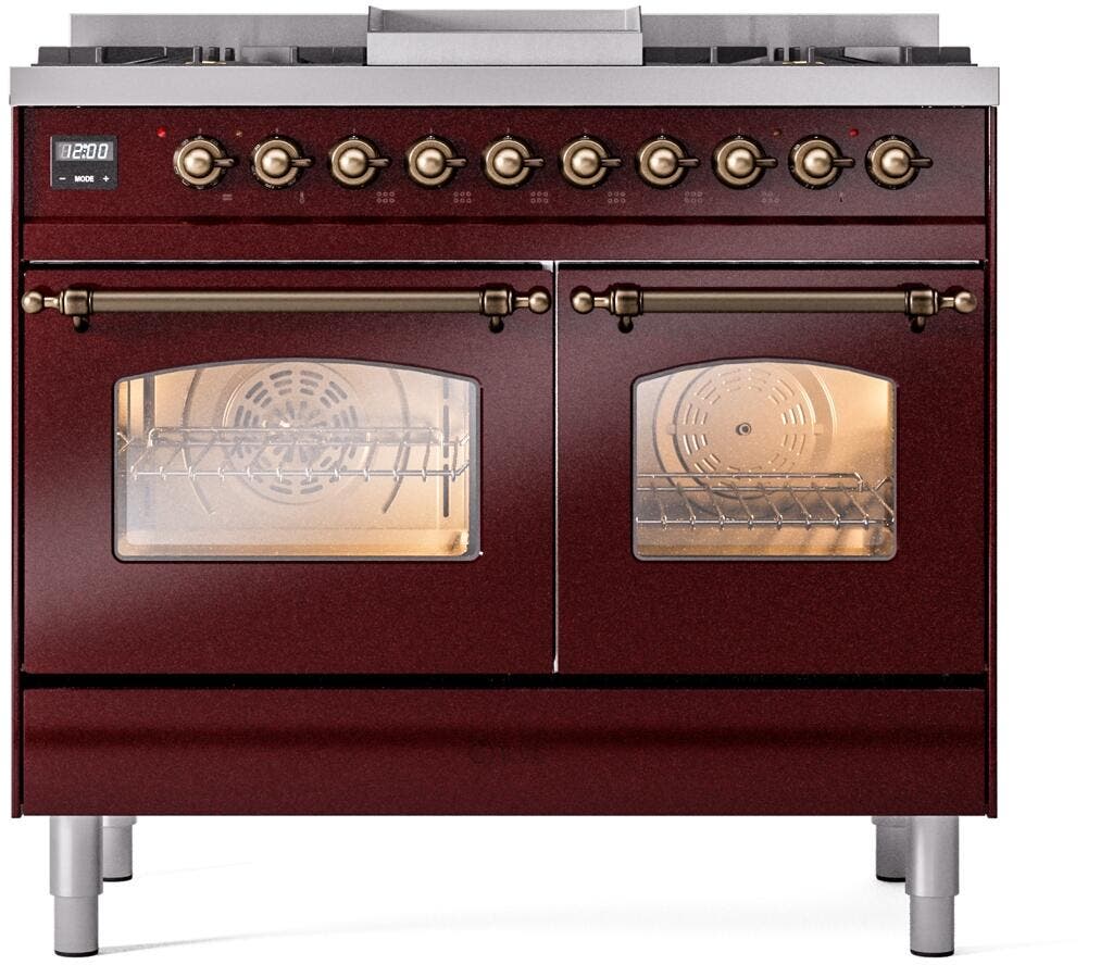 Ilve UPD40FNMPBUB Burgundy Burnt