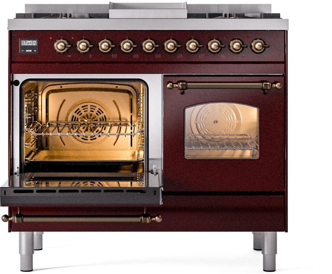 Ilve UPD40FNMPBUB Burgundy Burnt