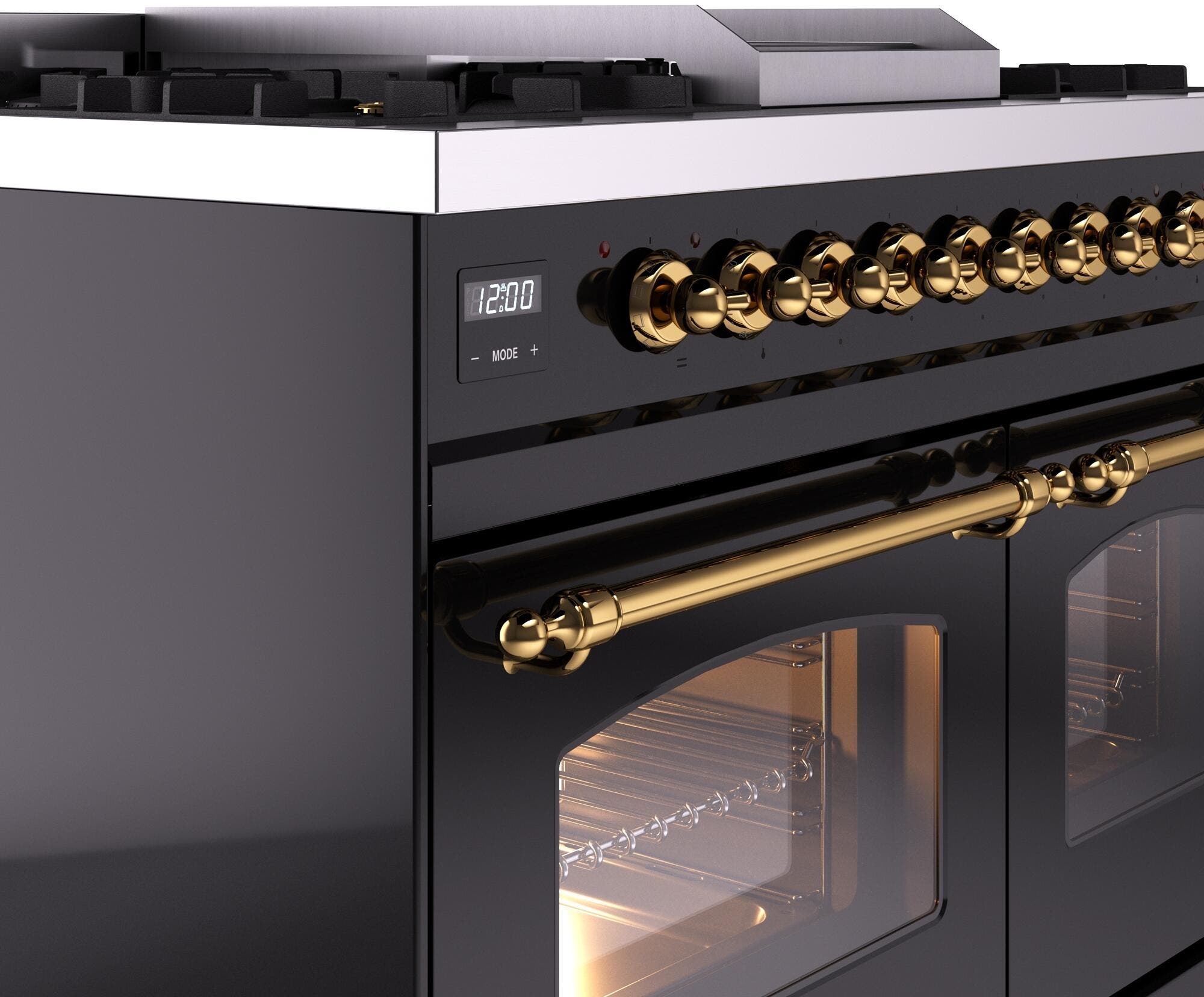 Ilve UPD40FNMPBKG Black Brass